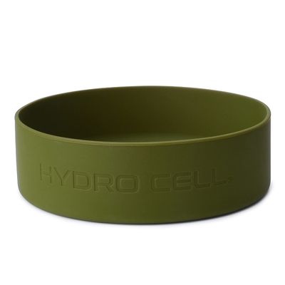 HYDRO CELL Protective Silicone Bottom Boot for 40oz, 32oz, 24oz, 18oz, 14oz Stainless Steel Insulated Water Bottles, Anti-Slip Sleeve Cover, Bottom Boot (Army 64oz)