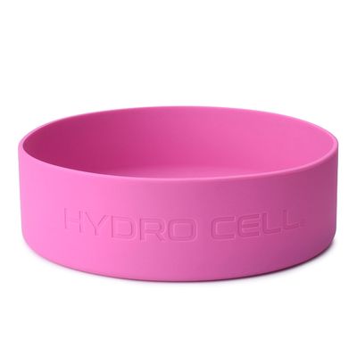 HYDRO CELL Protective Silicone Bottom Boot for 40oz, 32oz, 24oz, 18oz, 14oz Stainless Steel Insulated Water Bottles, Anti-Slip Sleeve Cover, Bottom Boot (Fuchsia 64oz)