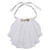 BLESSUME Victorian Steampunk Chiffon Jabot Neck 1pc (White1) view 1