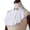 BLESSUME Victorian Steampunk Chiffon Jabot Neck 1pc (White1) view 4