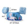 Silfrae Swim Vest Swim Floatation Vest Learn-to-Swim Device for Kids 30-50 lbs (Sky Blue Horse) view 4
