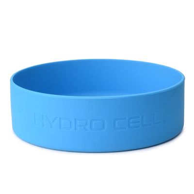 HYDRO CELL Protective Silicone Bottom Boot for 40oz, 32oz, 24oz, 18oz, 14oz Stainless Steel Insulated Water Bottles, Anti-Slip Sleeve Cover, Bottom Boot (Blue 64oz)