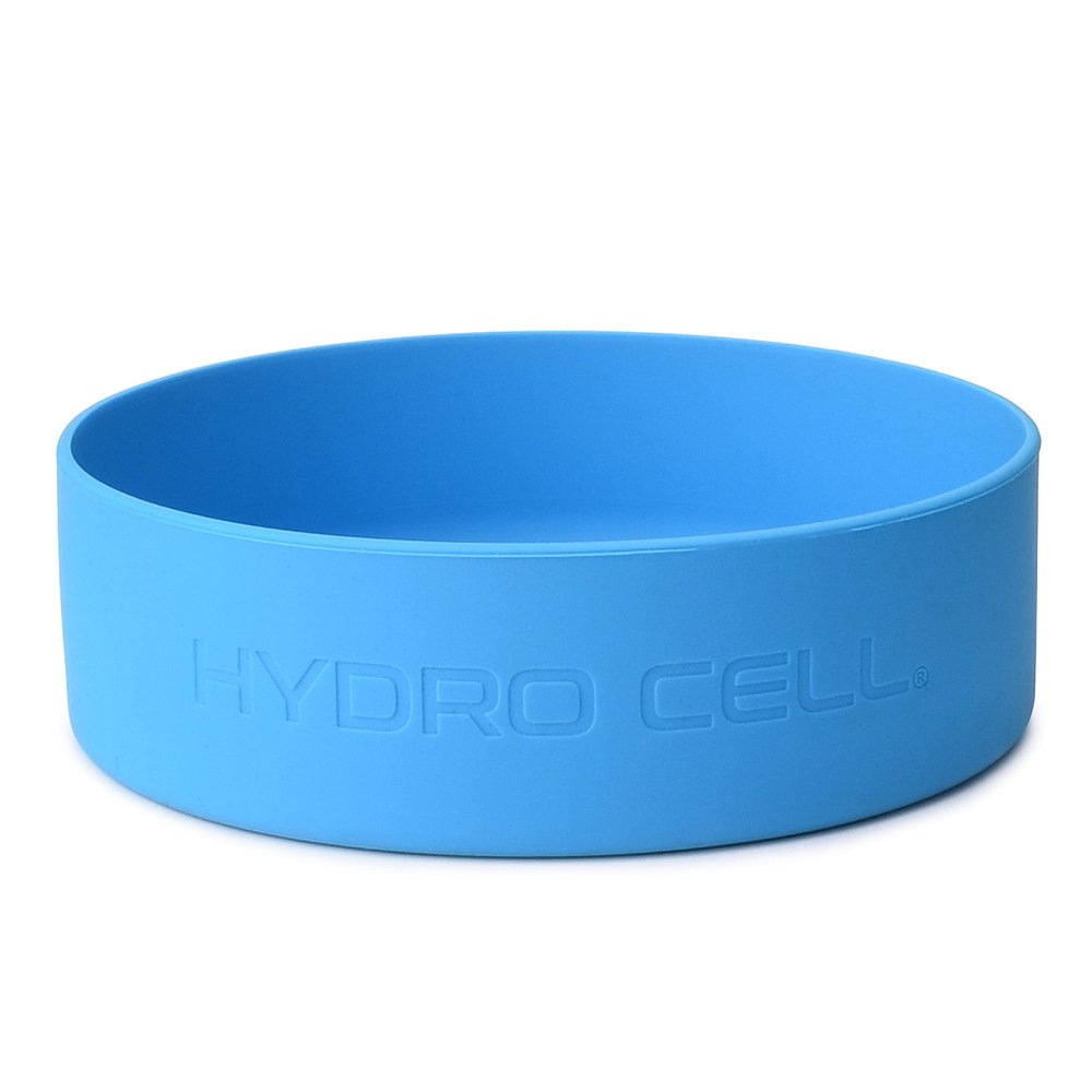 HYDRO CELL Protective Silicone Bottom Boot for 40oz, 32oz, 24oz, 18oz, 14oz Stainless Steel Insulated Water Bottles, Anti-Slip Sleeve Cover, Bottom Boot (Blue 64oz)