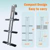 XinKunmarine 3 Step Boat Ladder, Stainless Steel Dive Boarding Ladders for Bass Fishing Boats, Heavy-Duty with Non-Slip Treads view 2