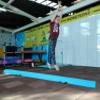 6FT/9FT Folding Balance Beam for Kids ages 3-39- Foldable Gymnastics Floor Beam,Anti-Slip ,Carrying Bag, Faux Suede Covered,EVA foam,Gymnastics Equipment for Kids Training At Home,School,Gym Center view 4
