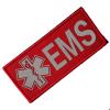 4.3"x2" Red Emergency Medical Services Reflective Patches - Nurse Care EMS Patch Emblem Badge for Tactical Vest, Backpack, Hats, Bags, Clothes view 3