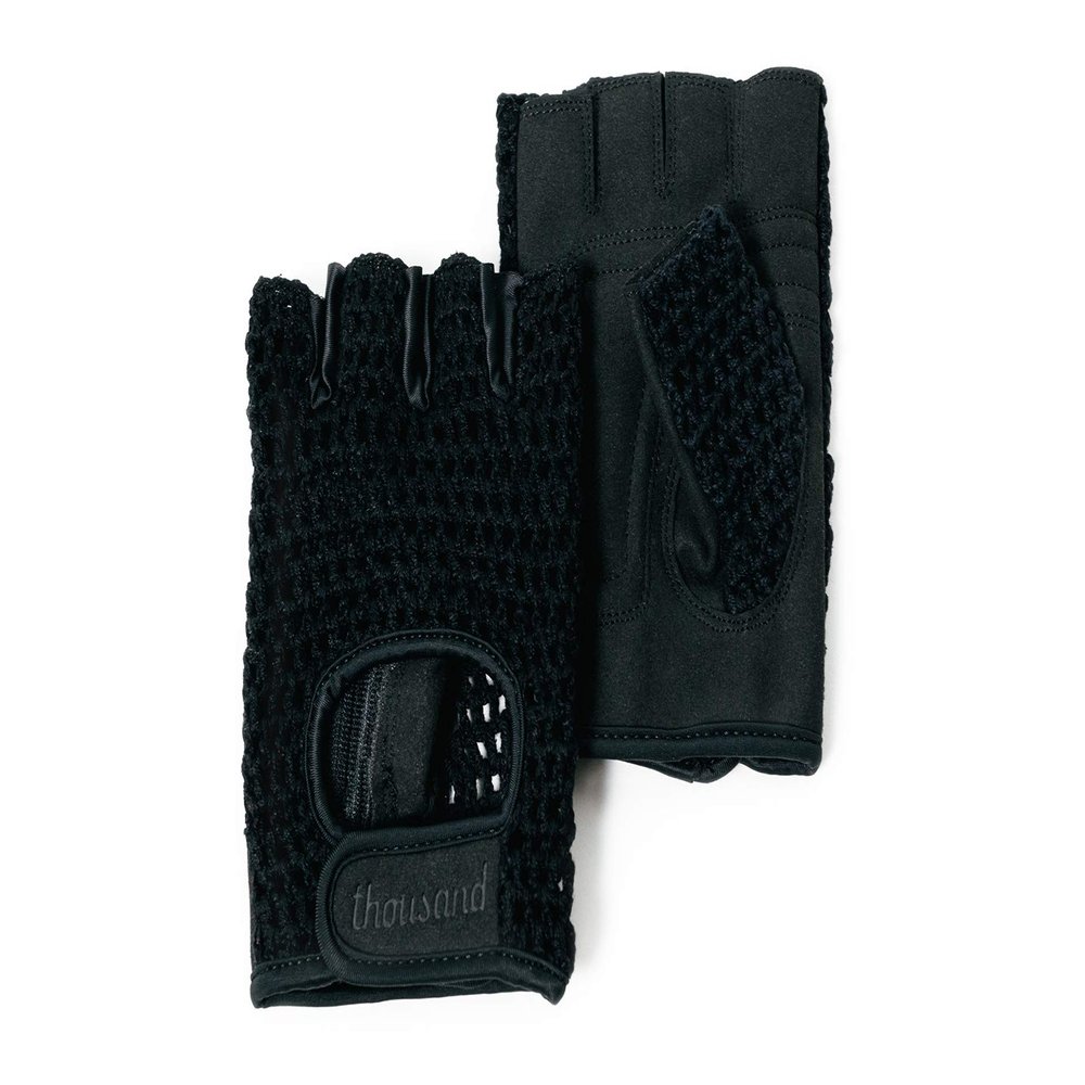 Thousand Adult Bike Gloves, Courier, Small - Breathable, Half Finger Anti-Slip Cycling Gloves