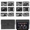 PSKOOK 12 Pcs Survival Multitool Card Emergency Camping Tool EDC Kit in Your Wallet Outdoor Hunting Fishing Hiking Gear view 1