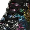 Cowhide High-Top Shoes Classic Double-Row Four-Wheel Roller Skates for Women, Men & Girls (Lightning Black, 43=US:8.5) view 4