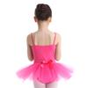 VernLan Girls Sequined Camisole Leotard Tutu Skirt Dress Ballet Gymnastics Ballerina Dancewear Costumes for Performance Rose 10-12 view 4