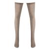 Alvivi 1 Pair Women Men Knee High Tube Tube Socks Soft Stretch Over Knee High Socks Athletic Sport Leg Warmers Stocking Nude One Size view 1