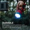 NEBO IllumaTrace Blood Tracker Flashlight | 180 Lumens, 3 Hour Run Time, Rechargeable Tracking Light for Big Game Hunters, Waterproof, High Grip Handle, White Light Mode, Includes USB Charging Cable view 3