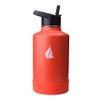 HYDRO CELL Protective Silicone Bottom Boot for 40oz, 32oz, 24oz, 18oz, 14oz Stainless Steel Insulated Water Bottles, Anti-Slip Sleeve Cover, Bottom Boot (Red 64oz) view 2