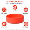 HYDRO CELL Protective Silicone Bottom Boot for 40oz, 32oz, 24oz, 18oz, 14oz Stainless Steel Insulated Water Bottles, Anti-Slip Sleeve Cover, Bottom Boot (Red 64oz) view 3