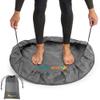SUN CUBE Wetsuit Changing Mat & Waterproof Surf Bag  Drawstring Dry Bag for Surfing, Kayaking & Beach  30 Leakproof Portable Gear Mat (Gray) view 1