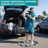 SUN CUBE Wetsuit Changing Mat & Waterproof Surf Bag  Drawstring Dry Bag for Surfing, Kayaking & Beach  30 Leakproof Portable Gear Mat (Gray) view 3