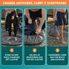 SUN CUBE Wetsuit Changing Mat & Waterproof Surf Bag  Drawstring Dry Bag for Surfing, Kayaking & Beach  30 Leakproof Portable Gear Mat (Gray) view 4
