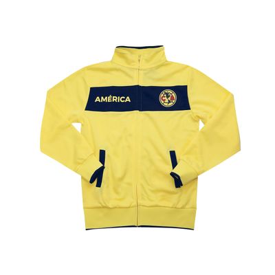 Icon Sports Soccer Track Jacket Official Boys Club America World Football Club Team Casual Full Zip Up Active Youth Training Top CA52TJ-2 YL