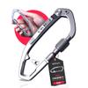 GPCA Multi-Tool Carabiner for Camping, EDC, Dog Leash Clip, Bottle Opener, Pocket Clip, Camping Hiking Essentials, EDC Key Organizer, Universal Size, Lock Indicator (GP X Carabiner, Steel) view 1