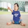 Birthday boy Shirt Happy First 1st 2nd 3rd 4th 5th Toddler Boys Year Old Crown (Charcoal Blue, 7 Years) view 3