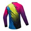JPOJPO Men's Cycling Jersey MTB T Shirt Long Sleeve Youth Off-Road Motorcycle Jersey Bicycle Clothes Anti-UV view 2