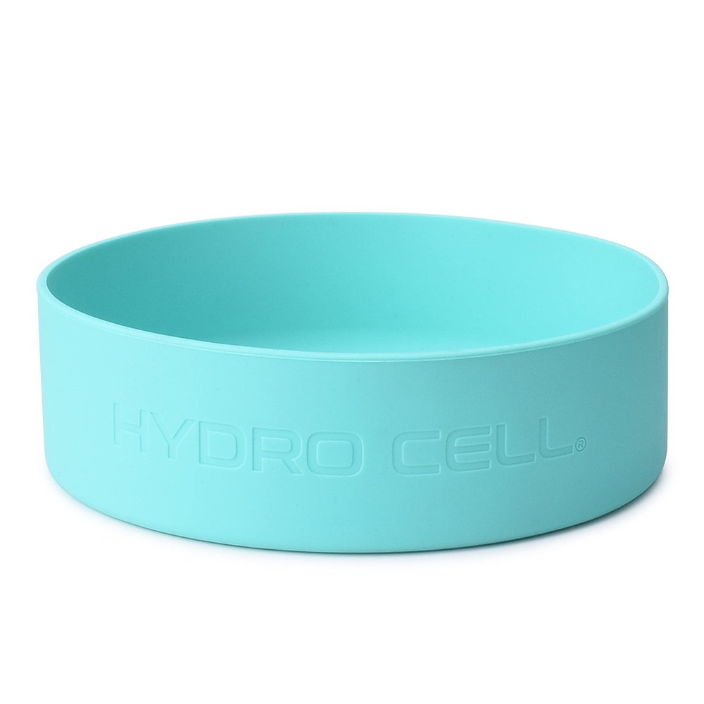 HYDRO CELL Protective Silicone Bottom Boot for 40oz, 32oz, 24oz, 18oz, 14oz Stainless Steel Insulated Water Bottles, Anti-Slip Sleeve Cover, Bottom Boot (Teal 64oz)