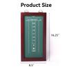 GSE Games & Sports Expert Standard Chalk Dartboard Scoreboard for Cricket & 01 Dart Games with Chalks and Wipe view 2