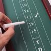 GSE Games & Sports Expert Standard Chalk Dartboard Scoreboard for Cricket & 01 Dart Games with Chalks and Wipe view 4