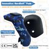 Elbow and Knee Pads for Kids with Wrist Guards, Toddler/YouthProtective Gear, Inline Roller Skate Skateboarding Scooter Bike for Child Girls Boys Teenagers Age 1-3 2-4 5-8 9-15 Year-Old by (Blue) view 3