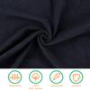 PESAAT Newborn Hospital Hat 0-12Months Preemie Boys Girls Beanie Solid Infant Baby Hats Autumn Winter (US, Age, 0 Months, 6 Months, Black(Hat+Swaddle)) view 4