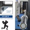 Power Rack Attachment Steel J Hooks for Power Racks fit 3x3 inches Square Tube with 1 inch Hole Power Cages Capacity of 800lb (Pair) view 4