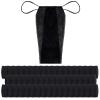 Geyoga 50 Pcs Disposable Thong Panties Women's Disposable Spa T Thong Underwear Individually Pack for Spray Tanning Black view 1