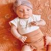Baby Girl Clothes Set Short Sleeve Romper Jumpsuit Top Ruffle Bottoms Headband Summer Outfits Shorts Set (You are My Sunshine-2, 3-6 Months) view 2