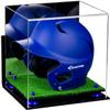 Acrylic Display Case for Baseball Batting Helmet Premium Baseball Display Case with Turf Base and Polished Edges Durable Display Cases for Collectibles .Dim:12.25" L x 10" W x 10.5" H (V22/A012) view 1
