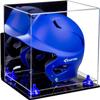 Acrylic Display Case for Baseball Batting Helmet Premium Baseball Display Case with Clear Base and Polished Edges Durable Display Cases for Collectibles .Dim: 12.25" L x 10" W x 10.5" H (V22/A012) view 1