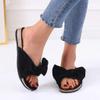 ZBYY Sandals for Women Flat,Women's Bowknot Comfy Casual Sandal Shoes Summer Beach Travel Fashion Comfort Slipper view 2