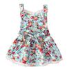 Digood Girls Dress&Skirt,Newborn Infant Baby Girls Backless Lacing Floral Print Romper Dress Sundress,Kids Summer Clothes (Blue,0-6 M) view 4