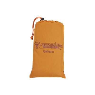 Gazelle Tents, T3X Tent Footprint, 300D, Waterproof Ground Tarp, 4 Tack Down Stakes, GA108