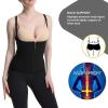 Women Waist Trainer Vest, Zipper Fitness Body Shaper Shirt Sauna Sweat Breathable Fat Burning Shapewear view 4