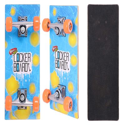 Locker Board Grind Skateboard Fits in Backpack & Locker! Small Board 4 Adults & Kids 4 School: Cruiser Board & Kids Skateboard - As seen on Shark Tank Lockerboard Small Skateboard Mini Cruiser Boards