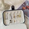 Anti-Oxidation Storage Box Box Small Portable Earring Box Necklace Earring Earrings Storage Small Small Jewelry Box view 4