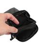 Vertical Phone Belt Purse, Cellphone Shoulder Bag Mens, 6.9 Inch Mobile Phone Holster Waterproof Cellphone Pouch Neck Wallet Mini Crossbody Bag Outdoor Passport Packet with Carabiner and Belt Loop view 3