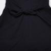 Nautica Girls School Uniform Short Sleeve Polo Dress, Navy Front Tie, 6X view 2