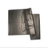 Buddha Mudra Varada with Hamsa Symbol Yoga Mat | Black view 3