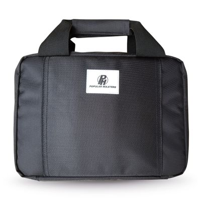 Popular Holsters Pistol Case for Handguns - Perfect Handgun Case - Range and Hunting Ready - This Gun Case for Pistols and Revolvers fits Small Pistols, 9mm to Full Size Hand Guns, Durable
