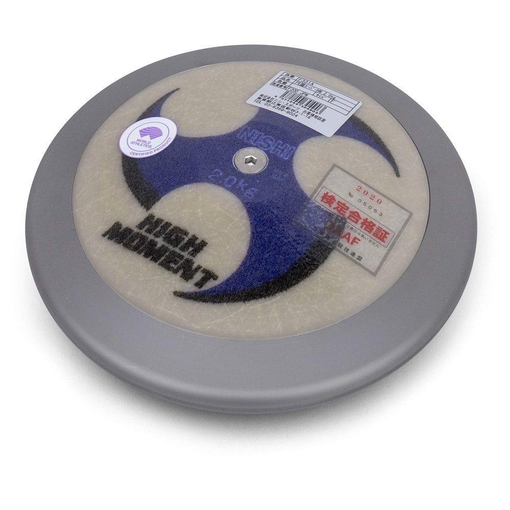 Nishi Super HM High Moment Competition Discus - 2.00 kg