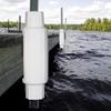 DockEdge Torpedo Bumper, 23",PVC, White view 2