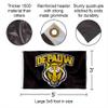 College Flags & Banners Co. DePauw Tigers New Logo Flag and Pole Bracket Mount Bundle view 3