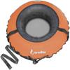 Bradley Heavy-Duty 50" Snow Tube with Reinforced Cover | Rubber Truck Tire Tube Sled for Extreme Sledding, Winter Fun, and Durable Performance in Any Conditions Orange (.Tube & Cover Set) view 1