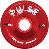 SKATE GURU Outdoor Quad Roller Wheels 78A Atom Pulse 65x37 Red / 2 Packs - 8 Wheels view 1